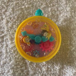 Vintage 90s Polly Pocket Bluebird Stop Watch Clock